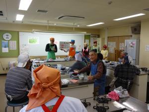 料理教室の様子