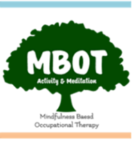 マインドフルネス作業療法，MBOT　のロゴです。