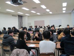 経営情報学科就職神学懇談会の様子2