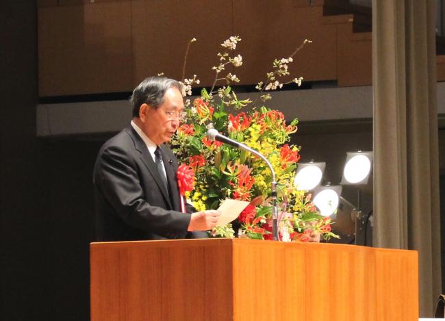 山木県議会議長