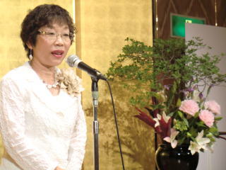 会長挨拶：傍田晴美