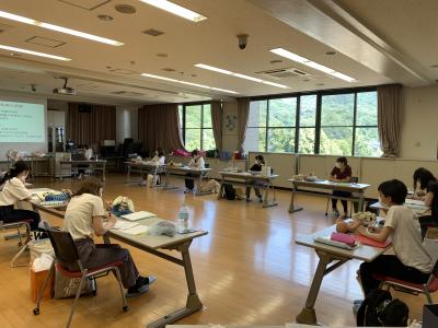 助産学専攻科　学内実習の様子