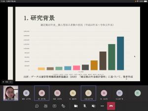 情報マネジメント専攻2021年度修士論文中間発表会画像5