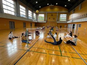 OT1年生バレー大会の様子の写真2枚目