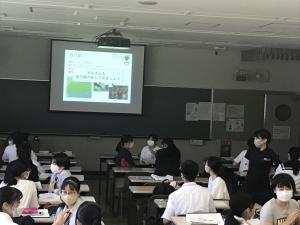 高大連携公開講座の作業療法概論の様子の写真です