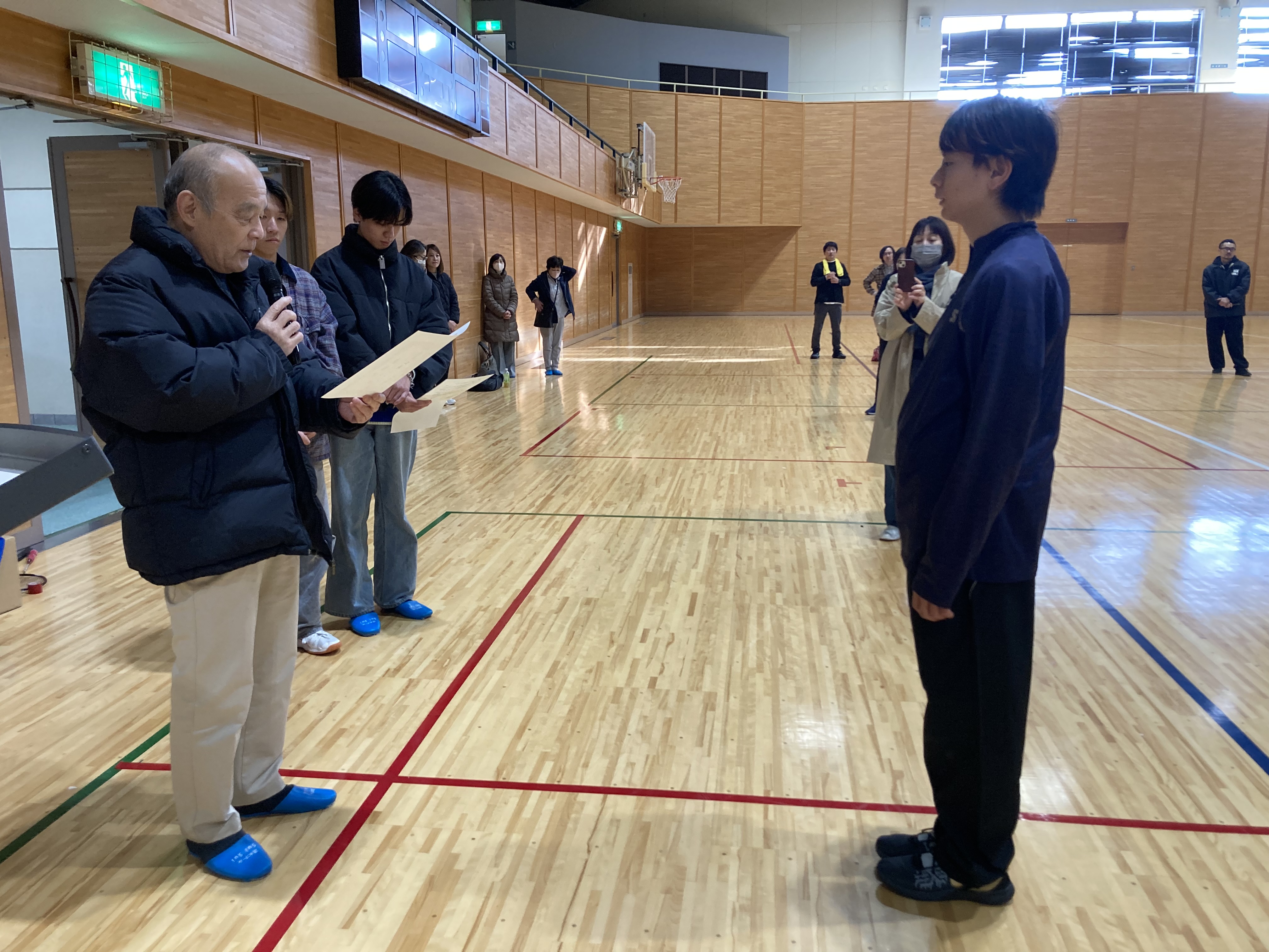 表彰式①