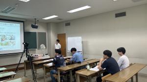 進学説明会の様子