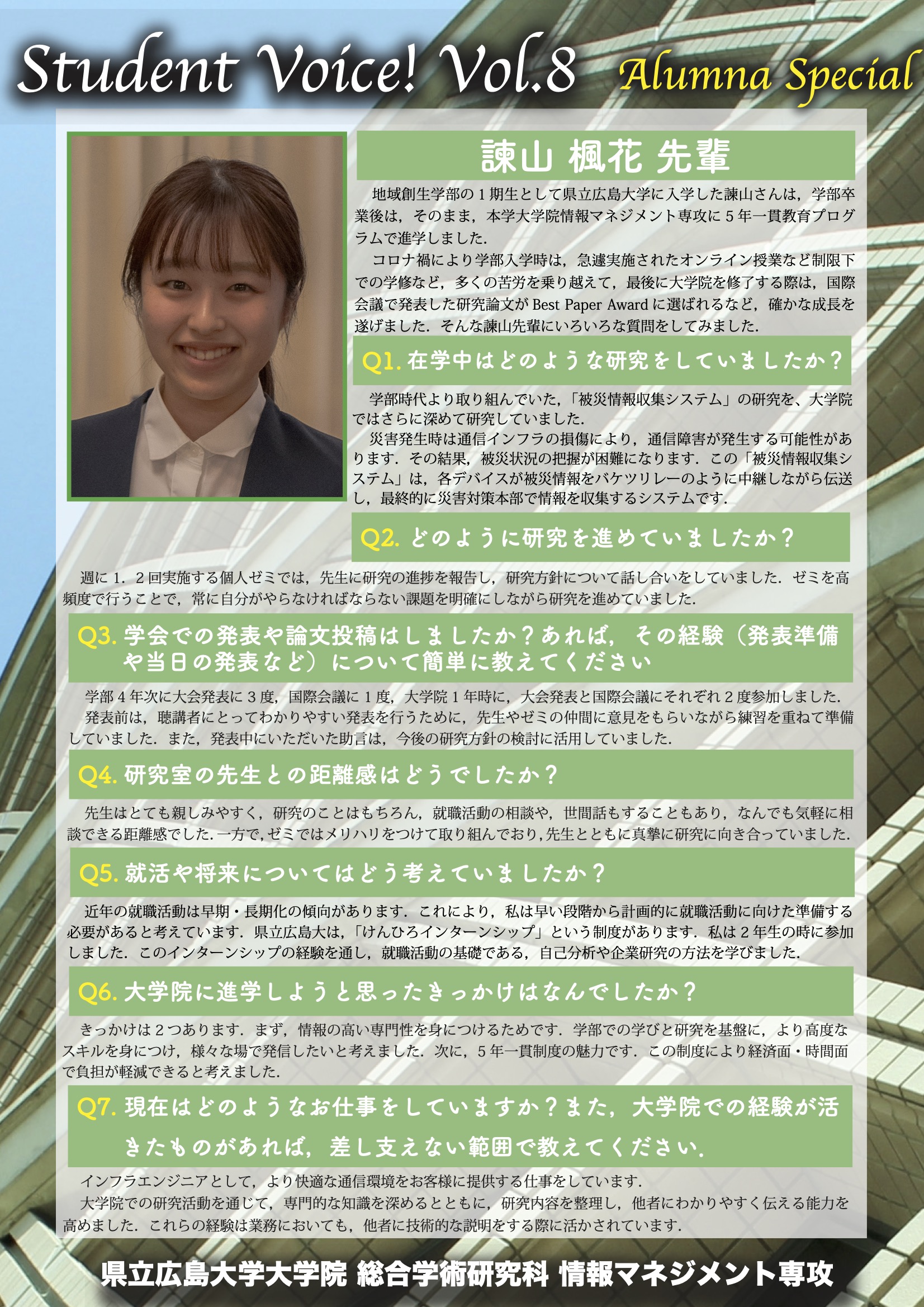 Student Voice Vol. 8