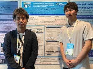 指導教員と撮影