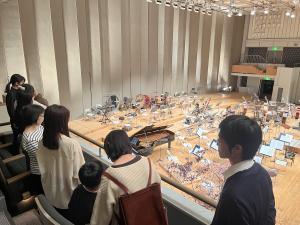 サイドバルコニー席からの眺め