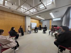 ゼミ研究介入風景