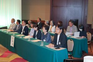 支部長席の様子