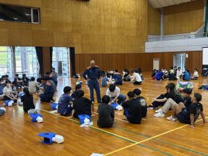 救急講習会の様子