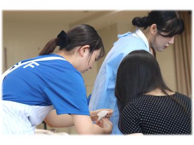 助産学専攻科オープンキャンパス2026 分娩介助を見てみよう13