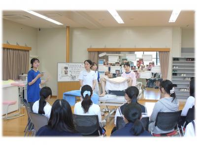 助産学専攻科オープンキャンパス2026 分娩介助を見てみよう15