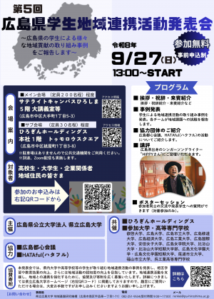 第5回広島県学生地域連携活動発表会