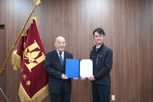 授与式の様子