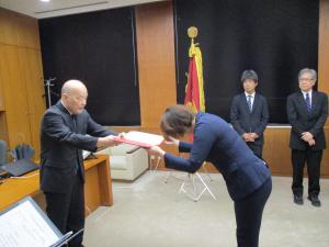 学位記授与4