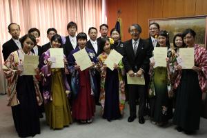 三原キャンパス3月表彰