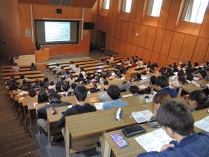 動物実験講習会　教室内全景