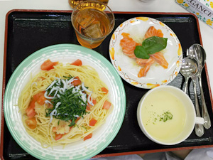 初夏の彩り　冷製パスタ定食