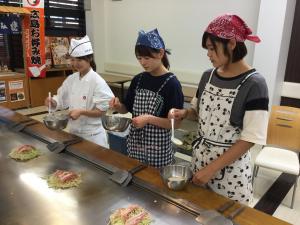 お好み焼き教室