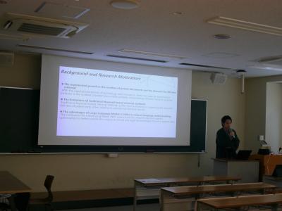 情報マネジメント専攻ET中間発表会2025写真1