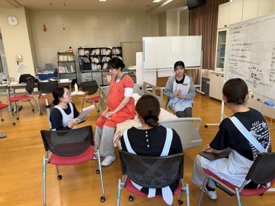 助産診断・技術学演習Ⅰ（妊婦健診のロールプレイ）2026①
