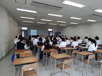如水館高等学校模擬講義写真1