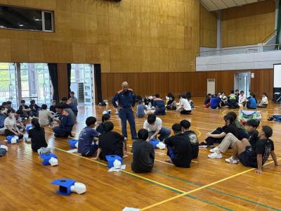 救急講習会の様子