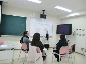 実際に話し合いを書いて可視化をする演習の様子