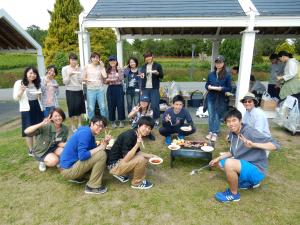 昼食の様子