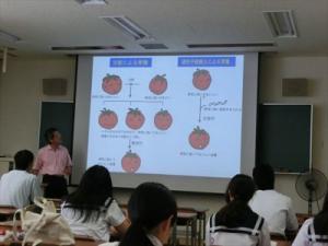 入船教授の講義の様子