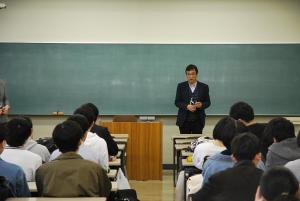 基礎臨床実習Ⅱ報告会の様子１