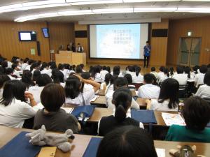 学科紹介の様子