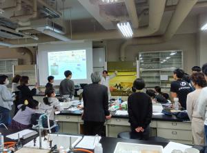 青柳先生の実習