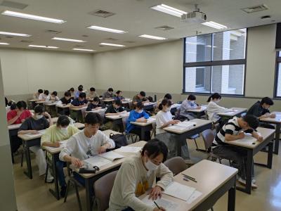 模試の様子
